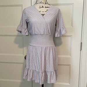 Michael Kors Light Purple Mini Dress